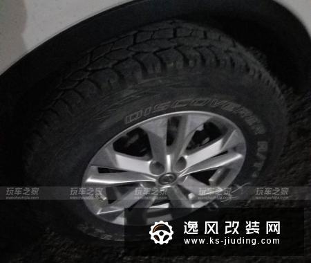 日产奇骏2.5L更换固铂AT3轮胎 接近角改装升级