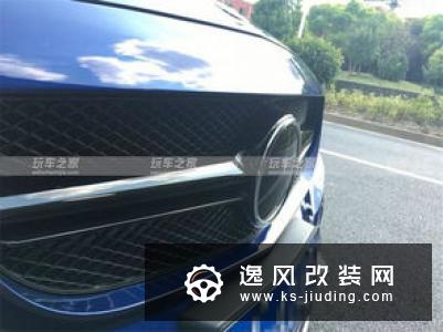 奔驰C200改装卡尔森包围 19寸BBS CH-R轮毂