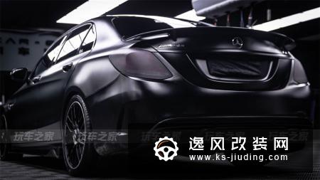 喜欢黑武士风格的你 这辆奔驰C200值得一看