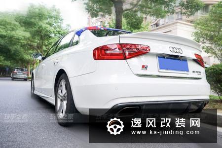 一个申花和曼联球迷的奥迪A4L改装案例