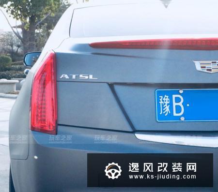 热衷于美式肌肉车，凯迪拉克ATSL改装战斗灰