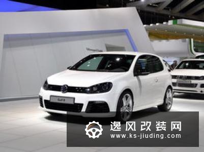 大众POLO改装高尔夫R前杠 双U大灯