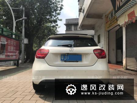 奔驰A180改装AMG包围 升级BC避震RES排气