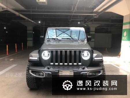 车友历时一年喜提加规牧马人撒哈拉 改装之后更显精神