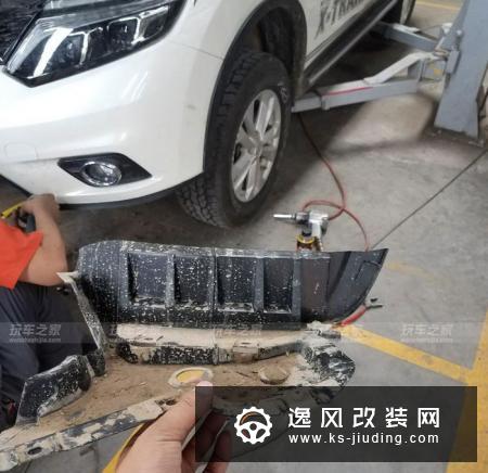 日产奇骏2.5L更换固铂AT3轮胎 接近角改装升级