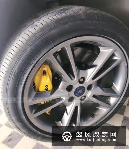 蒙迪欧改装Brembo F50刹车 3D小包围装车