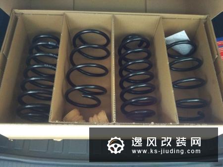 大众高尔夫嘉旅改装 border S1绞牙避震