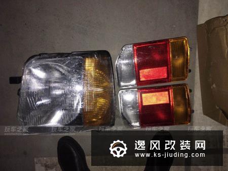 小车也有乐趣 北斗星改装15寸星星轮毂