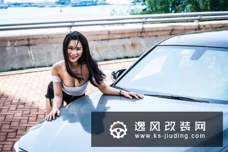 宝马3系水泥灰改装大片 小姨子清凉上阵当车模
