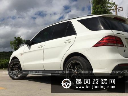 只为加宽轮胎 奔驰GLE450改装20寸BBS Rl-D轮毂