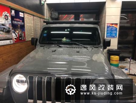 车友历时一年喜提加规牧马人撒哈拉 改装之后更显精神