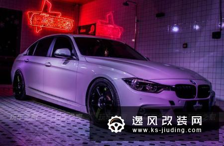 宝马3系改装纪念帖 绞牙姿态更显运动气息