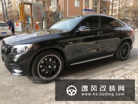 奔驰AMG GLC43 coupe改装20寸BBS CH-R II轮毂
