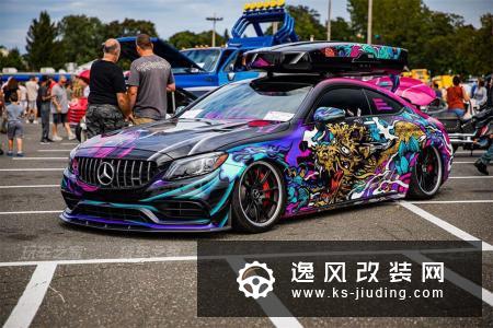 鲤鱼跳龙门 有着200%回头率的奔驰C63S Coupe改装案例