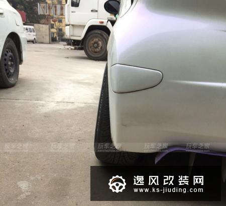 比亚迪F0改装案例 全车手工变色龙车漆