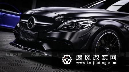 喜欢黑武士风格的你 这辆奔驰C200值得一看