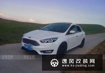福克斯1.5T三厢版改装案例 ST包围/18寸雅泛迪轮毂