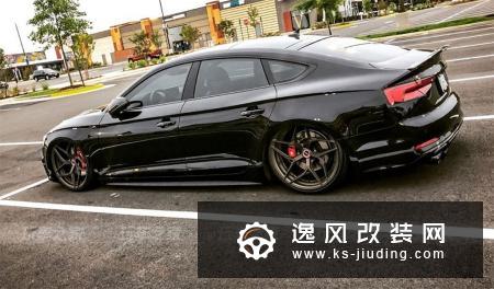 西装暴徒 奥迪S5四门版低趴改装案例