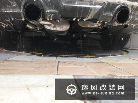 热衷于美式肌肉车，凯迪拉克ATSL改装战斗灰
