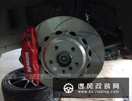 MINI COOPER S改装SSR轮毂 AP Racing刹车 NM短簧