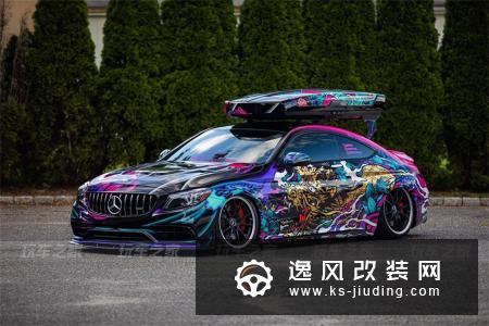 鲤鱼跳龙门 有着200%回头率的奔驰C63S Coupe改装案例
