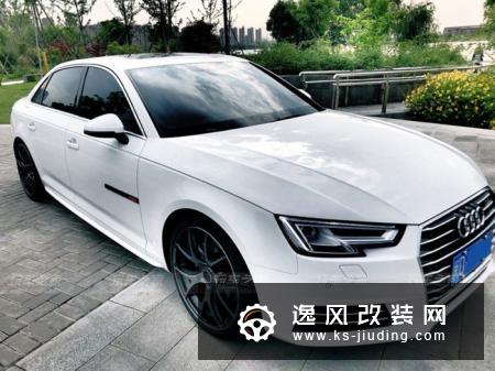 2018款奥迪A4L进取型改装案例 19寸轮毂效果明显