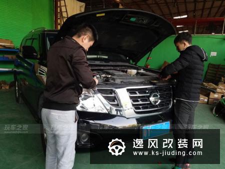 日产途乐QX80改装鸣谢车主:途乐低调点好,越野家。