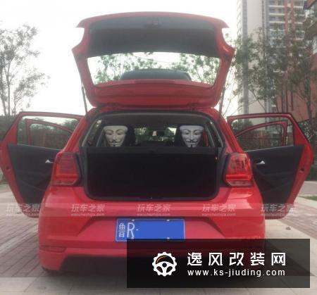 大众POLO二次改装总结 骚红背包客