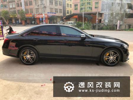 刹车会异响？全新奔驰E300改装Brembo Extrema刹车
