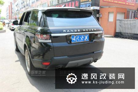 小姐姐的路虎揽胜运动版改装之路，更换复古轮毂更特别