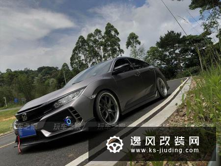 龙岩车友花十几万买辆十代思域，再花十几万去玩改装