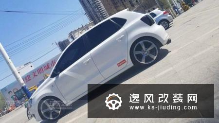 菏泽车友毕业后买了辆POLO，和兄弟的高尔夫一起改装成长