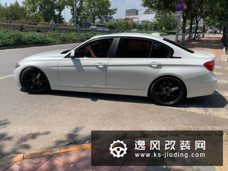 宝马3系改装纪念帖 绞牙姿态更显运动气息