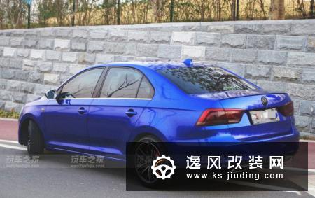 大众桑塔纳个性改装升级 移植奥迪RS前杠