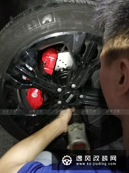 WEY VV7改装Brembo大六活塞刹车 提升制动性能