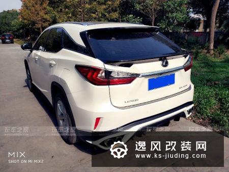雷克萨斯RX200T改装案例 蒙娜丽莎前包围/TRD后包围