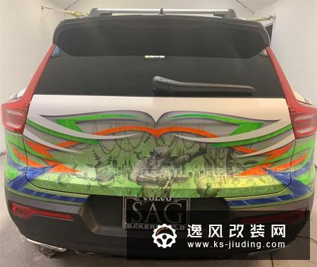 沃尔沃XC40降低底盘不做SUV 改装气动后精气神十足
