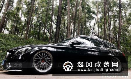 瓦罐爱好者 奔驰C200旅行版改装低趴案例