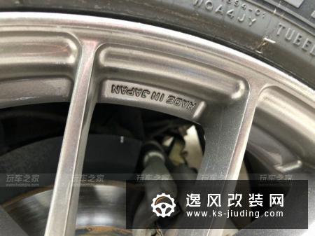 昂克赛拉2.0L改装18寸Enkei轮毂 配米其林ps4轮胎
