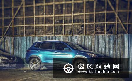 奇瑞瑞虎7改装案例 国产SUV改装轮毂后也很好看
