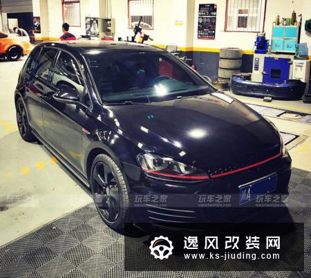 2016款高尔夫GTI 2.0TSI改装 排气轮毂轮胎升级