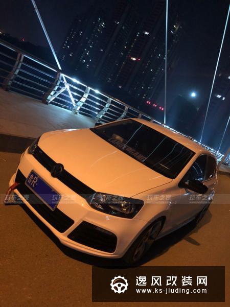 菏泽车友毕业后买了辆POLO，和兄弟的高尔夫一起改装成长