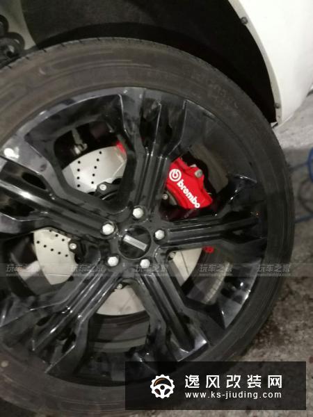 WEY VV7改装Brembo大六活塞刹车 提升制动性能