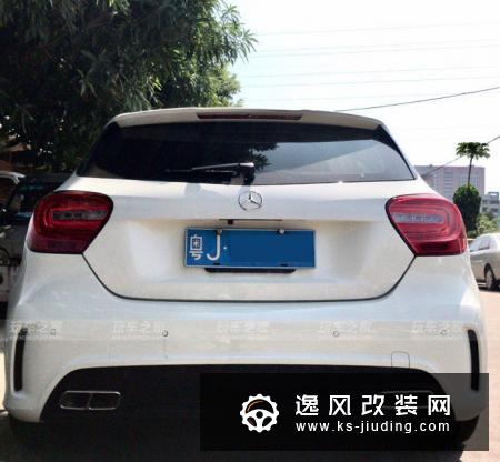 奔驰A180改装AMG包围 升级BC避震RES排气