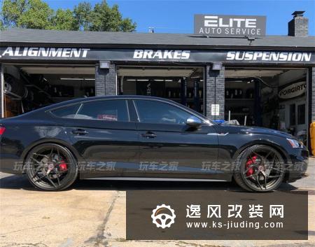西装暴徒 奥迪S5四门版低趴改装案例