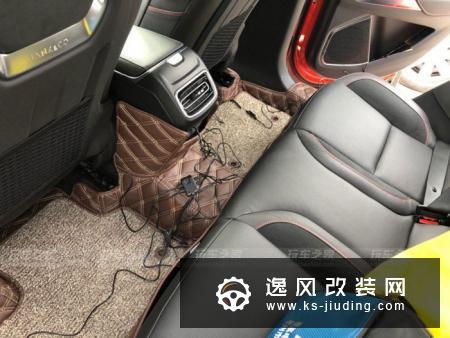 领克01改装氛围灯案例 加装排气声浪电子阀门