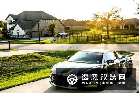 买了跑车怎么能不浪？奥迪R8改装后撩妹更简单