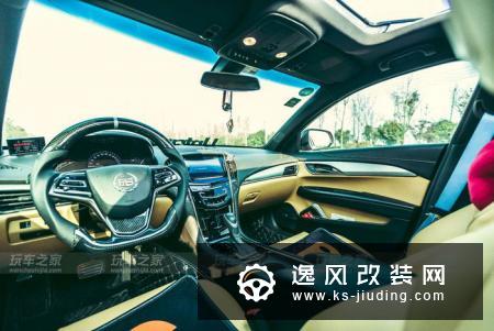 凯迪拉克ATS-L改装兰博基尼款轮毂 骚气珊瑚橙改色