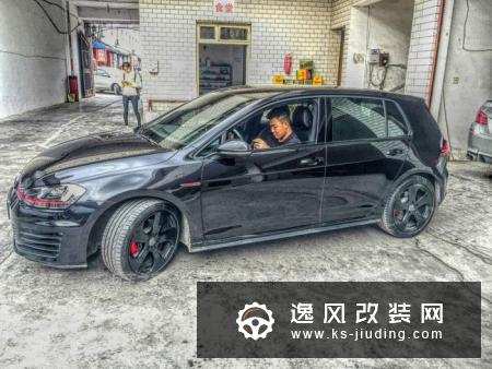 2016款高尔夫GTI 2.0TSI改装 排气轮毂轮胎升级