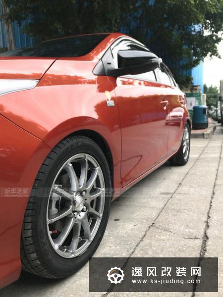 丰田致炫改装Tein SAZ绞牙避震 16寸雅泛迪轮毂